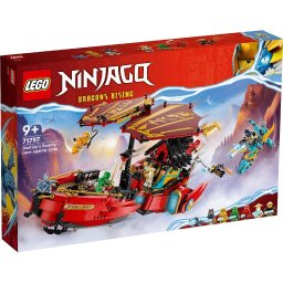 LEGO NINJAGO Destiny's Bounty Cursa Contra Timp 71797, nava zburatoare