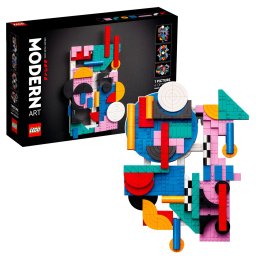 LEGO Art Arta Moderna 31210, set creativ pentru decor de perete