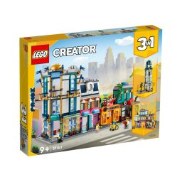 LEGO Creator Strada Principala 3în1 31141, set de constructie pentru 9+ ani