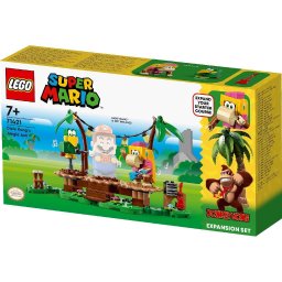 LEGO Super Mario Set de Extindere Concertul lui Dixie Kong în Jungla 71421