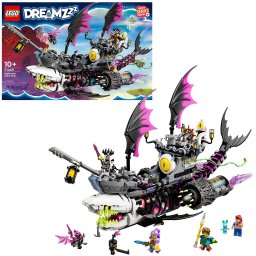 LEGO DREAMZzz Corabia-Rechin de Cosmar 71469, set de constructie 2 în 1
