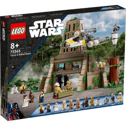 LEGO Star Wars Baza Rebela de pe Yavin 4 75365, set modular 8+