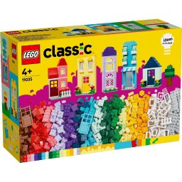 LEGO Classic Case Creative 11035, set de construit cu case colorate 4+