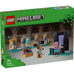 LEGO Minecraft Armuraria 21252, set de construit pentru copii 7+ ani