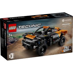 LEGO Technic NEOM McLaren Extreme E Race Car 42166, masina cu pull-back
