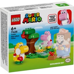 LEGO Super Mario Set de extindere Padurea minunata cu oul lui Yoshi 71428