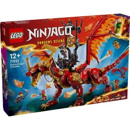 LEGO NINJAGO Dragonul-Sursa al Miscarii 71822, dragon articulat