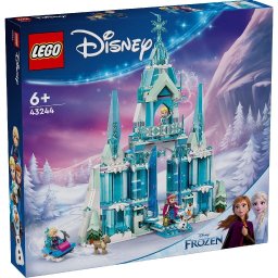 LEGO Disney Frozen Palatul de Gheata al Elsei 43244, castel 3 niveluri