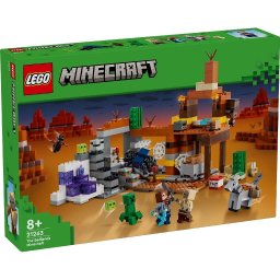 LEGO Minecraft Putul din Badlands 21263, set interactiv de constructie