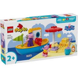 LEGO DUPLO Peppa Pig Excursia cu barca, set educativ 2+ ani 10432