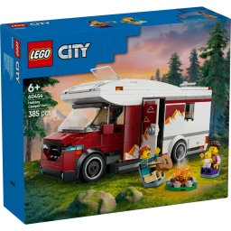 LEGO City Rulota pentru aventuri de vacanta 60454, 385 piese