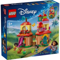 LEGO Disney Minicasa din Encanto 43261, set de constructie cu 186 piese