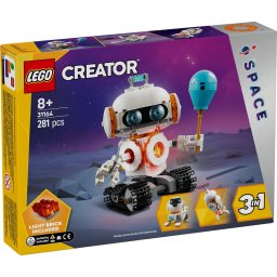 LEGO Creator Robot Spatial 3 in 1 cu LED, 281 piese, 8+