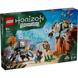 LEGO Horizon Adventures 77037 cu Aloy si Varl vs Shell-Walker si Sawtooth