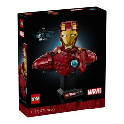 LEGO Marvel Bust Iron Man MK4 76327, set de colectie cu 436 piese