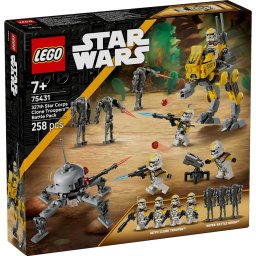LEGO Star Wars Pachet de lupta cu soldati clona 327 si AT-RT 75431