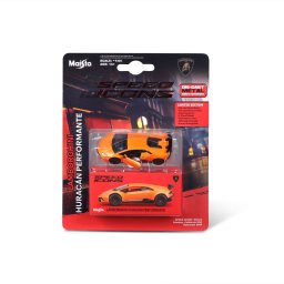 Macheta auto Maisto Lamborghini Huracan Performante portocaliu, 1:64
