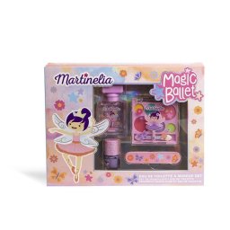 Set machiaj si parfum pentru copii Martinelia Magic Ballet, 6 culori