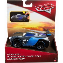 Masinuta Cars Jackson Storm cu functii interactive, Mattel