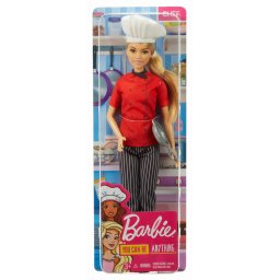 Papusa Barbie Cariere Chef în Bucatarie cu accesorii pentru joc de rol