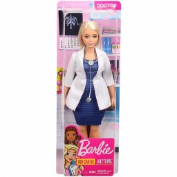 Papusa Barbie Cariere Doctorita cu accesorii pentru joc de rol