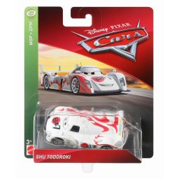 Masinuta Cars 3 Shu Todoroki die-cast Mattel, model metalic