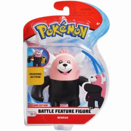 Figurina Pokemon Bewear cu actiune de îmbratisare, 4+ ani