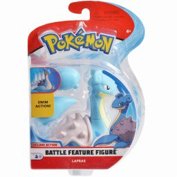 Figurina Pokemon Lapras cu miscare, articulata, pentru copii 4+ ani
