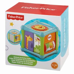 Cub de activitati Fisher-Price cu animalute, 5 fete de joaca