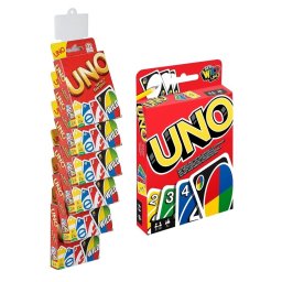 Joc de carti Uno Clasic Mattel, 108 carti, multicolor, 7+ ani