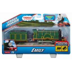 Locomotiva Emily cu vagon Thomas & Friends TrackMaster motorizata