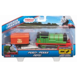 Locomotiva motorizata Percy TrackMaster cu vagon Thomas & Friends
