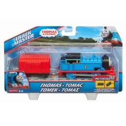 Locomotiva Thomas TrackMaster cu vagon motorizat pentru piste