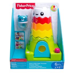 Jucarie Fisher-Price Muntele Magic cu inele si ursulet, 6+ luni