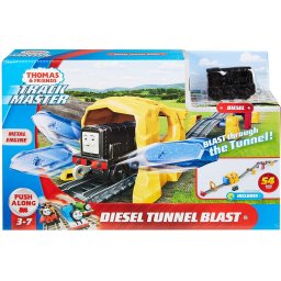 Set motorizat Thomas & Friends TrackMaster cu tunel si locomotiva Diesel