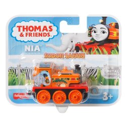 Locomotiva de impins Thomas & Friends Nia Safari, metalica