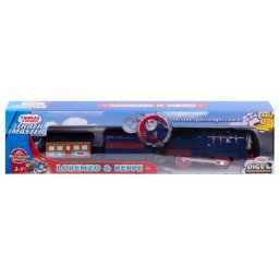 Locomotiva Thomas Lorenzo si Beppe motorizata cu 2 vagoane