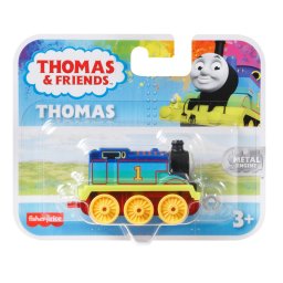 Locomotiva Thomas multicolor din metal, 8,1 cm, Mattel