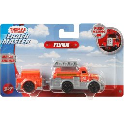 Locomotiva Thomas & Friends Flynn cu vagon, Push Along