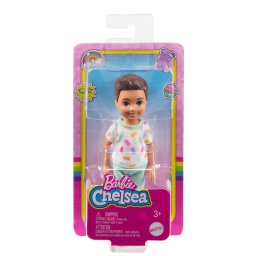 Papusa Barbie Chelsea baiat saten, 15 cm, cu haine detasabile