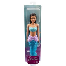 Papusa Barbie sirena satinata multicolora, pentru copii 3+ ani