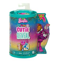 Papusa Barbie Chelsea Cutie Reveal Tigru cu 7 surprize