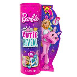 Papusa Barbie Cutie Reveal Iepuras cu 10 surprize si accesorii