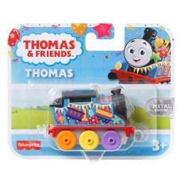 Locomotiva Thomas push along multicolor, metal, pentru copii 3+ ani
