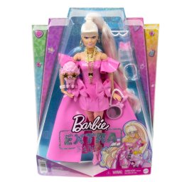 Papusa Barbie Extra Fancy blonda cu rochie premium si accesorii