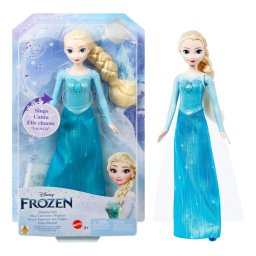 Papusa Elsa cantatoare Disney Frozen, cu melodie Let It Go, 3+ ani