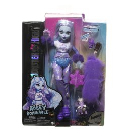 Papusa Monster High Abbey Bominable cu animalutul Tundra si accesorii