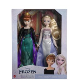 Set papusi Disney Frozen Anna si Elsa, reginele din Frozen 2