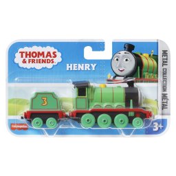 Locomotiva Thomas & Friends Henry din metal cu vagon, push along