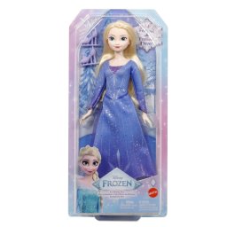 Papusa Elsa patinatoare Disney Frozen cu rochie stralucitoare